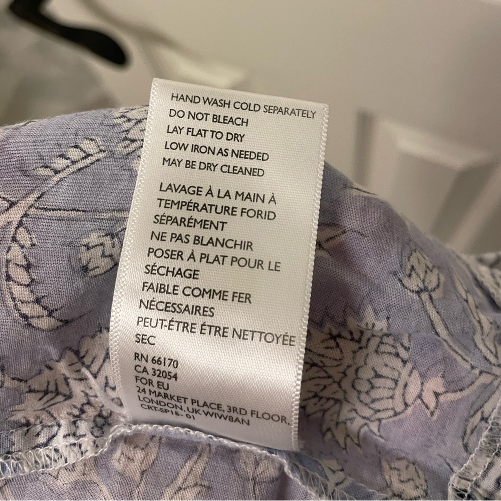 Cleobella Ruffled Cami Pajama Set in Hydrangea - Picture 15 of 15